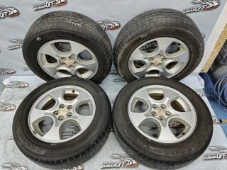 Комплект из 4-х Колесо летнее R16 / 215 / 60 Yokohama Ecos ES31 5x100 лит. 48ET (б/у)