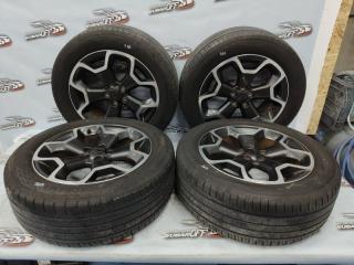 Комплект из 4-х Колесо летнее R17 / 225 / 55 Yokohama BluEarth GT 5x100 лит. 48ET (б/у)
