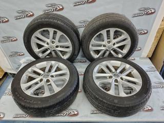 Комплект из 4-х Колесо летнее R17 / 215 / 55 Goodyear GT 5x114.3 лит. 52ET (б/у)