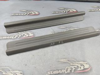 Накладка на порог салона передняя Subaru Forester 2001
