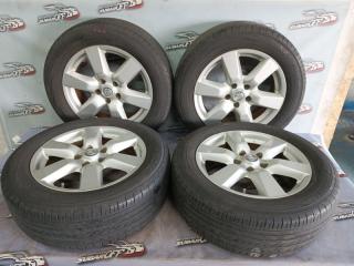 Комплект из 4-х Колесо летнее R17 / 215 / 60 Yokohama BluEarth RV-02 5x114.3 лит. 45ET (б/у)