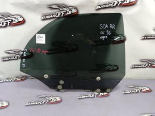 Стекло боковое заднее правое Subaru Impreza 2003 GDA EJ205 62011FE083 контрактная