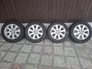 Комплект из 4-х Колесо летнее R16 / 215 / 60 Yokohama BluEarth-Es 5x114.3 лит. 45ET (б/у)