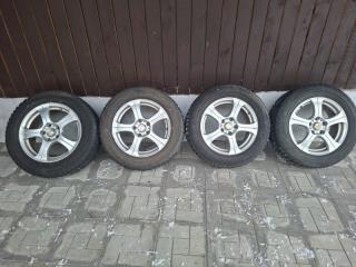 Комплект из 4-х Колесо летнее R16 / 215 / 60 Yokohama ice GUARD ig20 5x114.3 лит. 45ET (б/у)