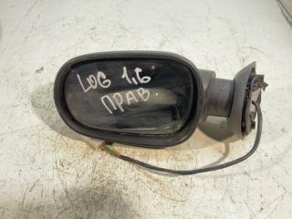 Зеркало заднего вида боковое переднее правое Renault Logan 2007