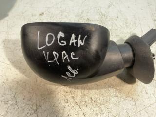 Зеркало заднего вида боковое переднее левое Renault Logan 2007