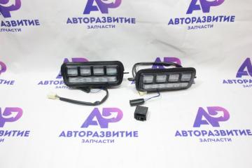 Запчасть надфарники ваз 2121 нива светодиодные led (подфарники 2 шт.)