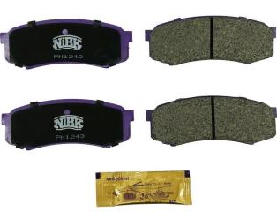 Запчасть колодки тормозные задние toyota lc prado