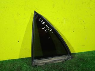 Запчасть форточка двери задняя левая Toyota Corolla 2011