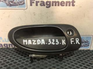 Фото запчасти ручка двери нaружная передняя правая Mazda 323C 1995 Б/У запчасть Запчасть ручка двери нaружная передняя правая Mazda 323C 1995