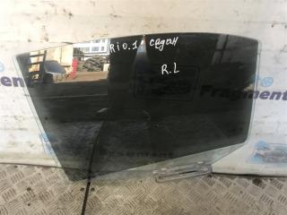 Фото запчасти стекло боковое заднее левое Kia Rio 2001 Б/У запчасть Запчасть стекло боковое заднее левое Kia Rio 2001