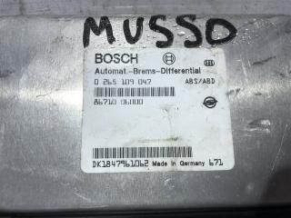 Блок управления ABS Musso 1999 161970 2.3