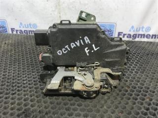 Замок двери передний левый Skoda Octavia 2002