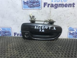 Запчасть ручка двери нaружная передняя правая Hyundai Accent 2005