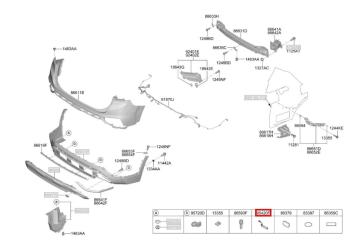 Антенна иммобилайзера Santa Fe 2019 TM D4HB