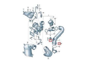 Датчик давления турбины Jetta 2021 JEM DGXA