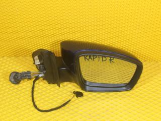 Зеркало заднего вида правое Skoda Rapid 2019—2023 Б/У Зеркало заднего вида правое Skoda Rapid 2019—2023