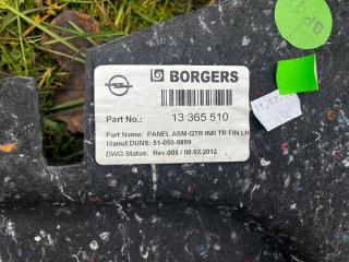 Обшивка багажника левая Opel Astra J