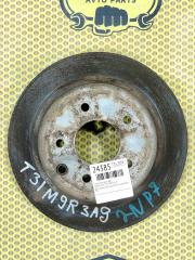 Запчасть тормозной диск задний Nissan Xtrail 2010
