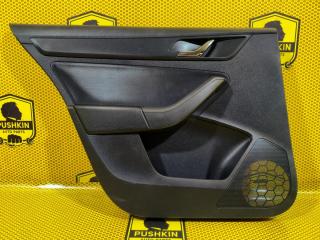 Обшивка двери задняя левая Skoda Rapid 2014