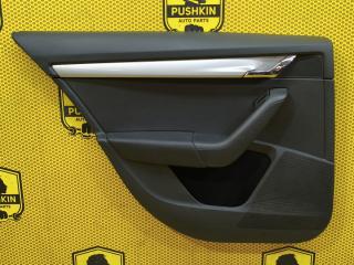 Обшивка двери задняя левая Skoda Octavia 2014