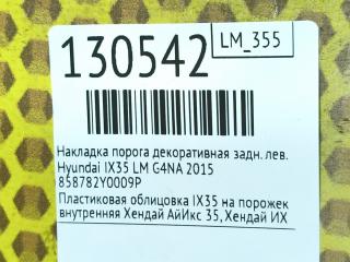Накладка порога декоративная задняя левая IX35 2015 LM G4NA
