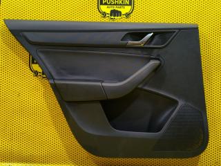 Обшивка двери задняя левая Skoda Rapid 2017