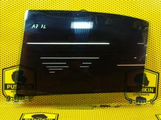 Стекло двери заднее левое Skoda Octavia 2013