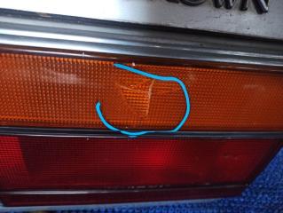 Дверь 5-я TOYOTA CROWN GS130 67005-91786, 67005-91E01, 64780-91721 2 ракурс