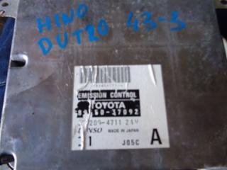 Блок управления efi HINO DUTRO XZU414 89550-37092 2 ракурс
