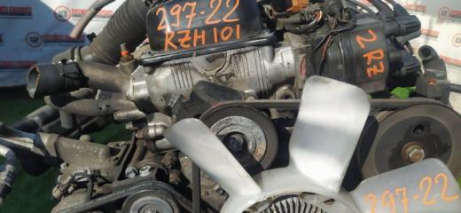 Двигатель TOYOTA HIACE RZH101 2RZ 3 ракурс