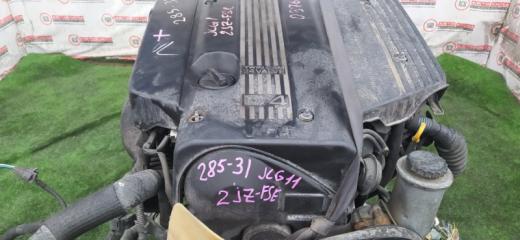 Двигатель TOYOTA BREVIS JCG11 2JZ-FSE 4 ракурс