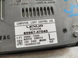Блок ксенона TOYOTA HARRIER ZSU60 85967-47040 3 ракурс