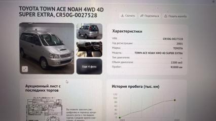 Двигатель TOYOTA LITE ACE NOAH CR50 3C-TE 1 ракурс