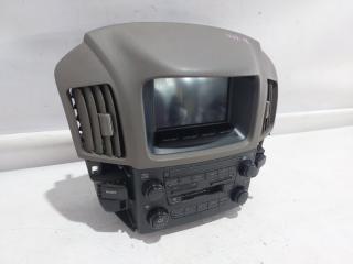 Монитор TOYOTA HARRIER ACU15 86110-48020 3 ракурс