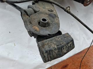 Балка подвески задняя TOYOTA MARK II GX81 1G 4 ракурс