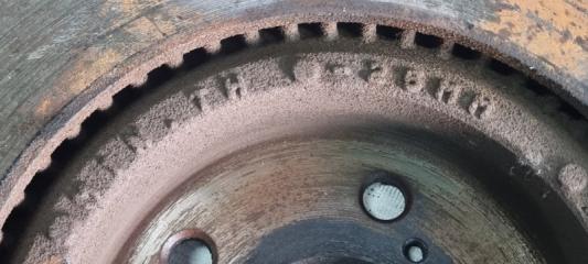 Тормозной диск передний TOYOTA RAV4 MXAA54 4 ракурс