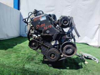 Двигатель TOYOTA CALDINA ST191 3S-FE 4 ракурс