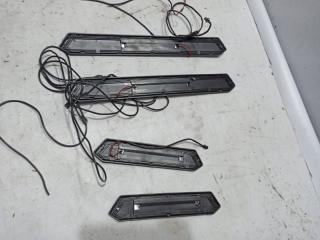 Накладка на порог TOYOTA RAV4 AXAH54 3 ракурс