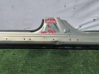 Порог кузова правый TOYOTA NADIA SXN15 4 ракурс Порог кузова правый TOYOTA NADIA SXN15 4 ракурс