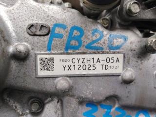 Двигатель SUBARU IMPREZA GU6 FB20 3 ракурс