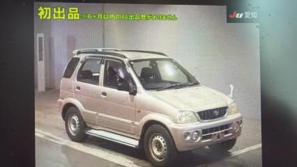 Двигатель TOYOTA CAMI J122E K3-VE 3 ракурс
