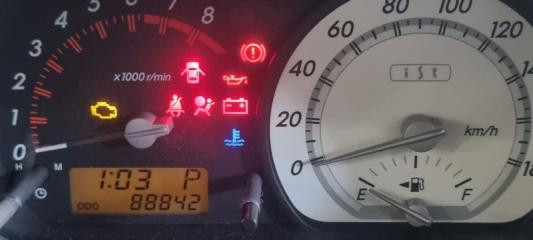 Двигатель TOYOTA IST NCP61 1NZ-FE 2 ракурс