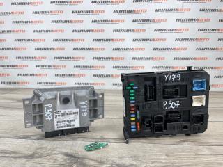 Блок управления двигателем комплект Peugeot 307 2007