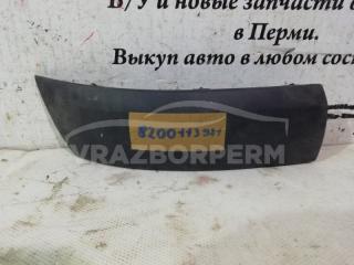 Запчасть накладка бампера (молдинг) передняя правая Renault Clio 2 1998-2008