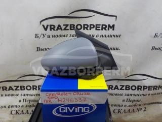 Зеркало правое Chevrolet Cruze 2009-2016