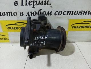 Заслонка дроссельная Renault Logan 2005-2014