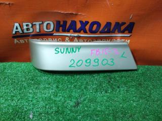 Планка под стоп левая NISSAN SUNNY