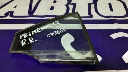 Стекло боковое заднее правое NISSAN PRIMERA