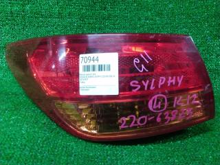Фонарь задний задний левый NISSAN BLUEBIRD SYLPHY 2005-2012
